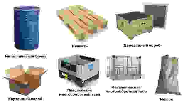Тара для перевозки грузов в Соль-илецке